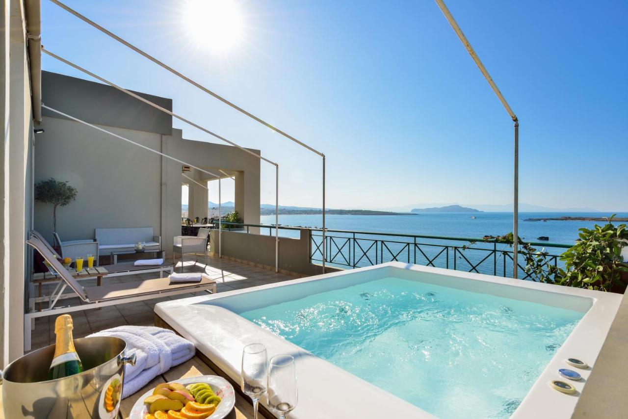 Elia Penthouse Apartment Chania  ภายนอก รูปภาพ